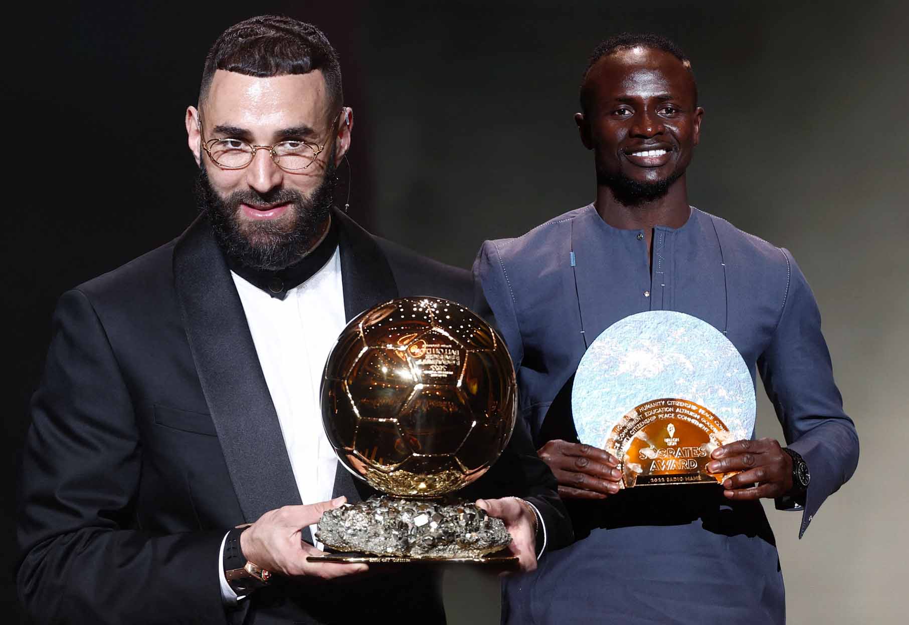 66th Ballon d'Or: Benzema, Mane Claim Deserving Accolades