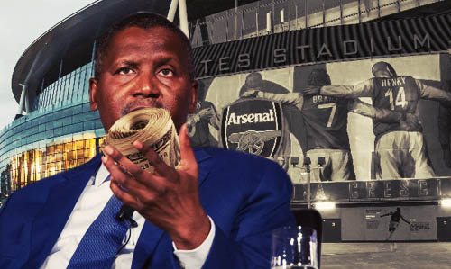 EPL: Dangote Can't Afford A 'Top Six' club