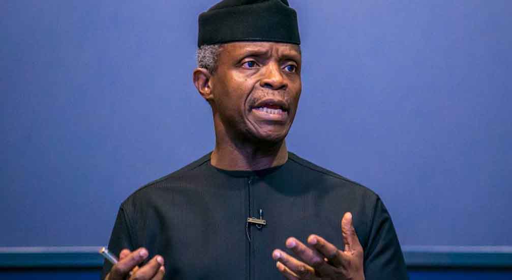 Osinbajo Warns Those Wishing For Nigeria’s Breakup, Says They Won’t Succeed