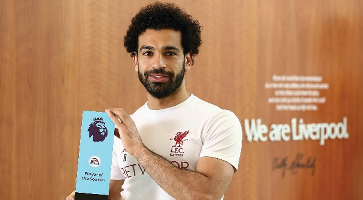 Salah Wins EPL Player Of The Season Award