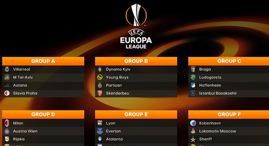 UEFA Europa League: Arsenal Handed “Soft” Draw, Everton Draw French Giants Lyon